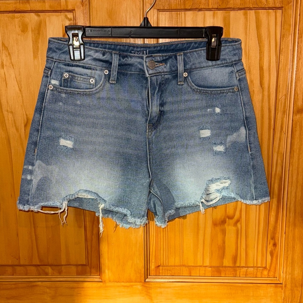 Time and Tru Classic Denim Jean Shorts